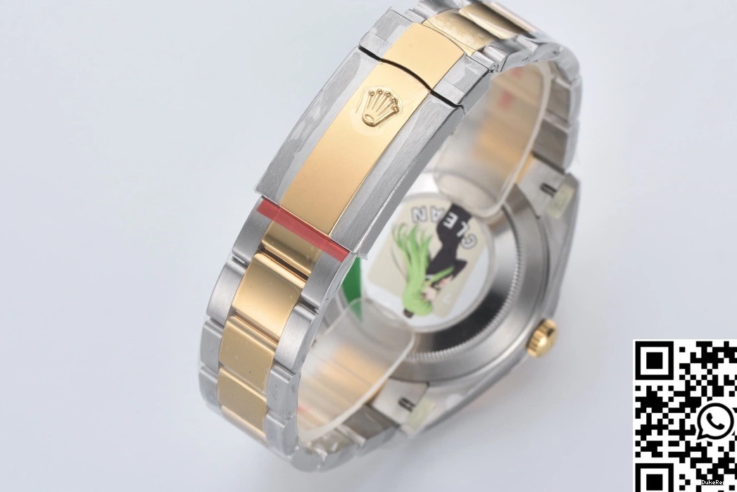 Factory Oyster Datejust Motif M126333-0020 Clean Rolex Dial Gold Band 1016